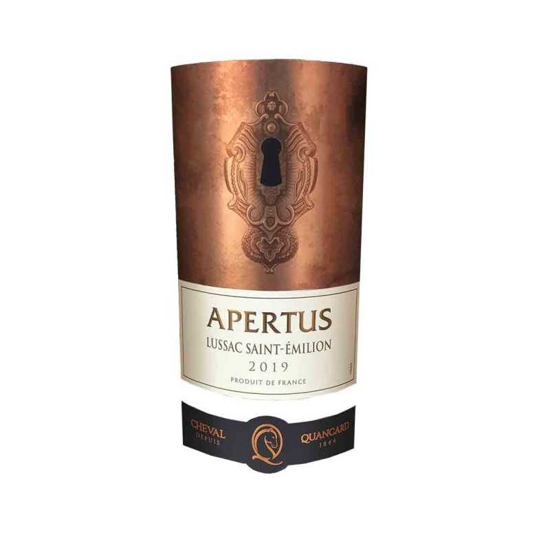Magnum Lussac-Saint-Émilion - Apertus - Caisse bois Cheval Quancard 150cl