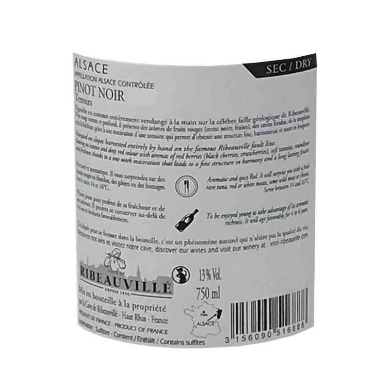 Pinot Noir E.traber Collection- Cave Ribeauvillé 75cl