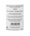 Beaujolais-Villages Nouveau 2022 Vieilles Vignes- Bouteille Sérigraphiée - Domaine Pardon & Fils 75cl
