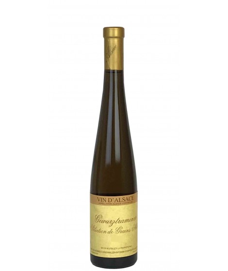  Vin blanc D'Alsace Gewurztraminer - Sélection Grains Nobles 50cl