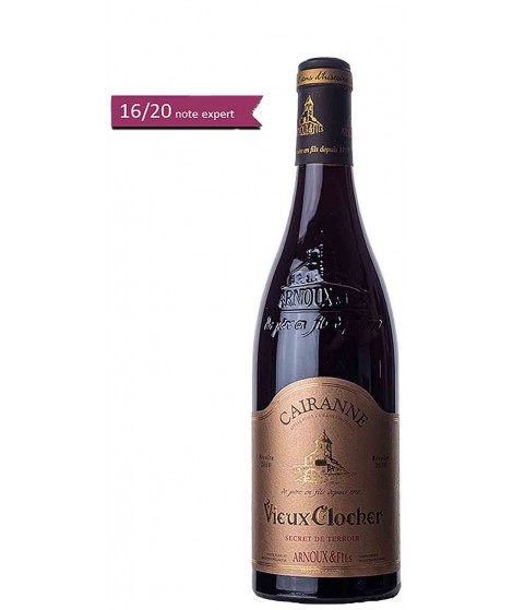 Vin Rouge-Rhône-Cairanne - Secret de Terroir - Vieux Clocher 75cl