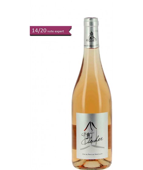 Vin Rosé-Rhône-Vaucluse - P'tit Clocher Rosé 75cl