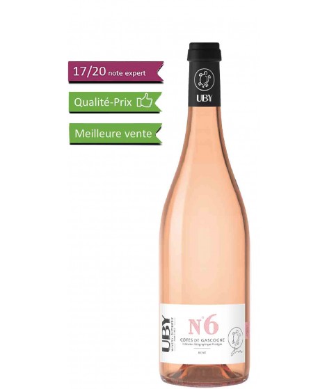Vin rosé UBY n°6 - Rosé 75cl