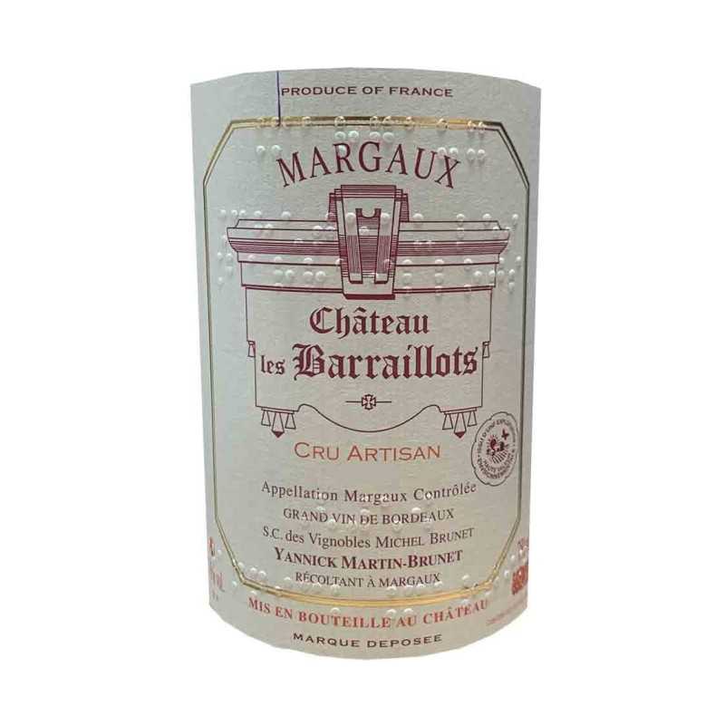 Margaux - Cru Artisan Château les Barraillots 75cl