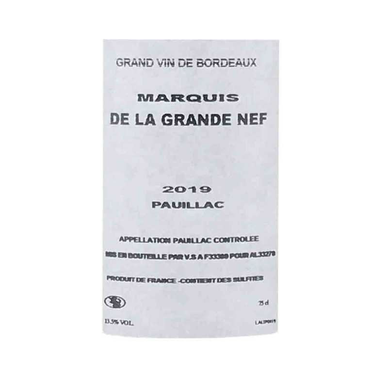 Pauillac Marquis de la Grande Nef