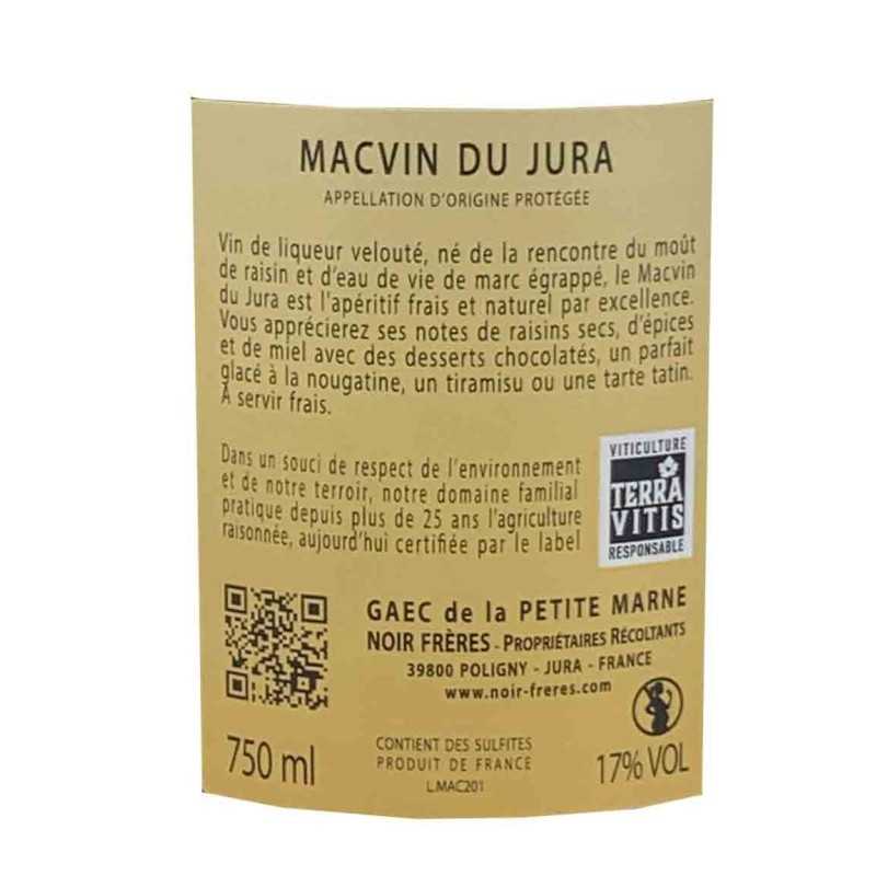 Côtes-du-Jura Macvin - Domaine Noir Frères 75cl