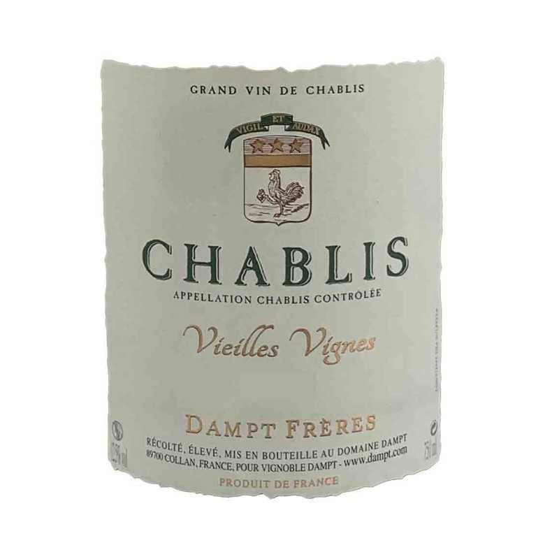 Vin Blanc Bourgogne Chablis Vieilles Vignes - Domaine Dampt Frères 75cl