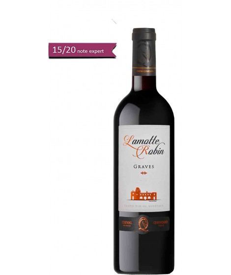 Vin Bordeaux Rouge Graves - LAMOTTE ROBIN 75cl