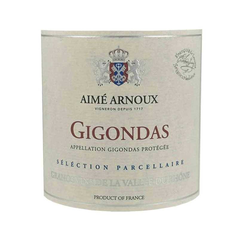 Vin Rouge-Rhône-Gigondas -Sélection Parcellaire-Domaine Aimé Arnoux 75cl