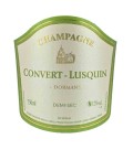 Champagne Demi  Sec - Domaine Convert Lusquin 75cl