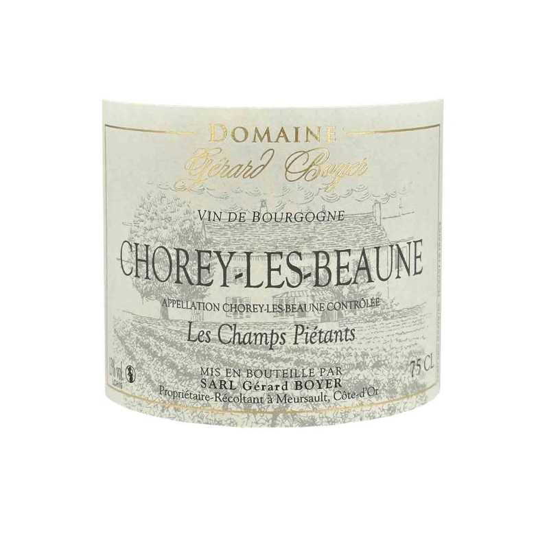 Vin Rouge Bourgogne Chorey-les-Beaune - Les Champs Piétants Domaine Boyer 75cl