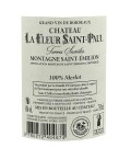 Montagne Saint Emilion Château La Fleur Saint-Paul 75cl