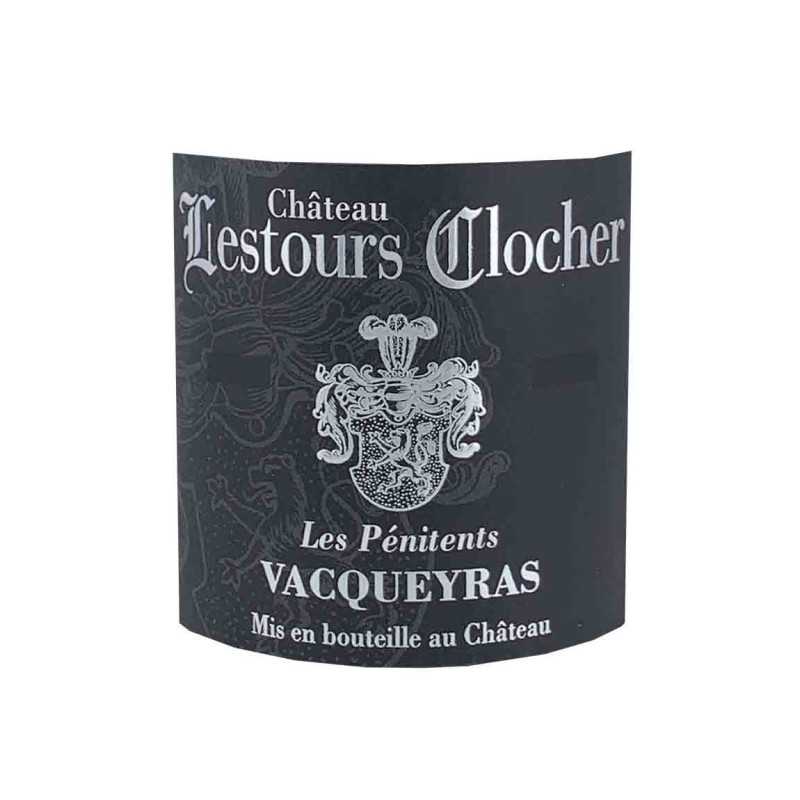 Vin Rouge-Rhône-Vacqueyras - Château Lestours Clocher - Les Pénitents 75cl