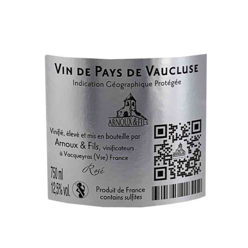 Vin Rosé-Rhône-Vaucluse - P'tit Clocher Rosé 75cl