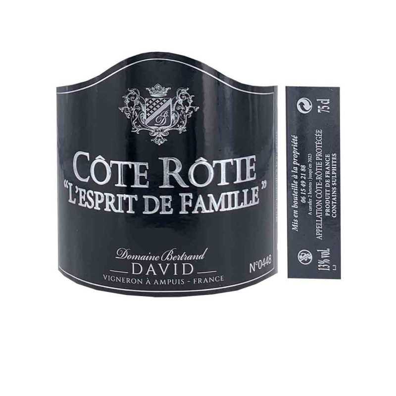Côte Rôtie - L'Esprit de Famille - Domaine David 75cl