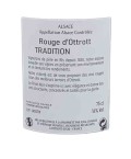 Vin d'Alsace Rouge d'Ottrott Cuvée Tradition- Maison Vonville 75cl