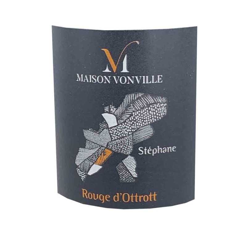 Vin d'Alsace Rouge d'Ottrott  Cuvée Stéphane- Maison Vonville 75cl