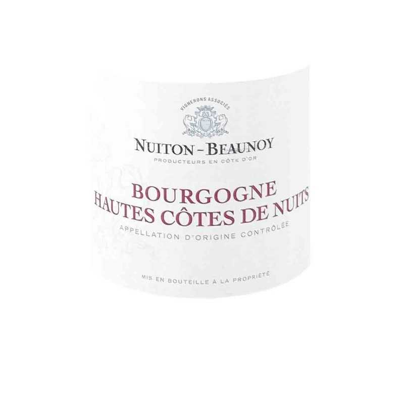 Vin Rouge Bourgogne Hautes Côtes de Nuits - Nuiton Beaunoy 75cl