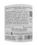 Vin Blanc Bourgogne Macon Villages Bio Cerço- Terres Secrètes 75cl