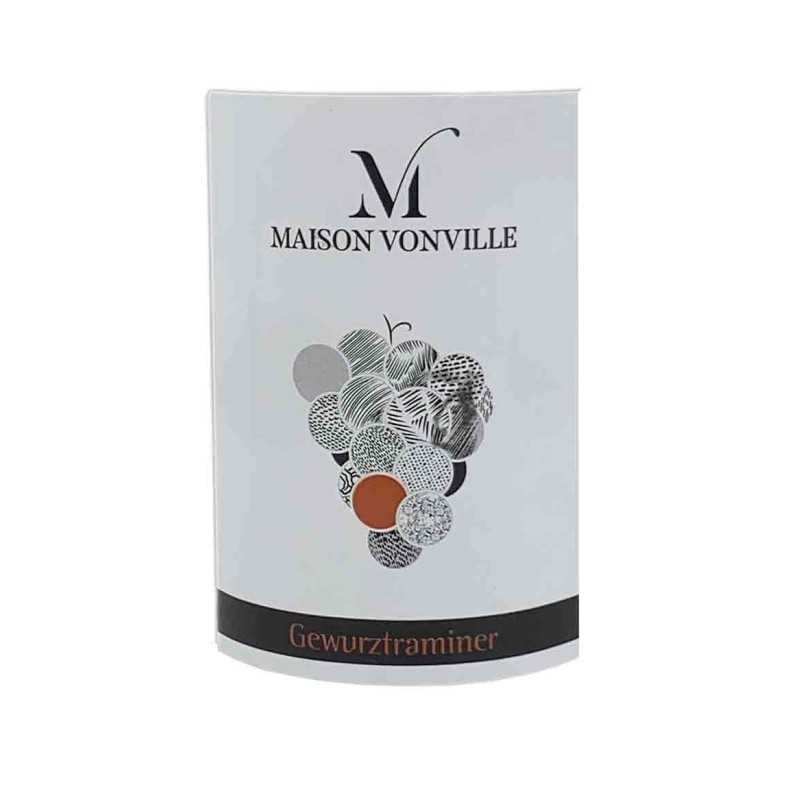 Vin d'Alsace blanc Gewurztraminer- Maison Vonville 75cl