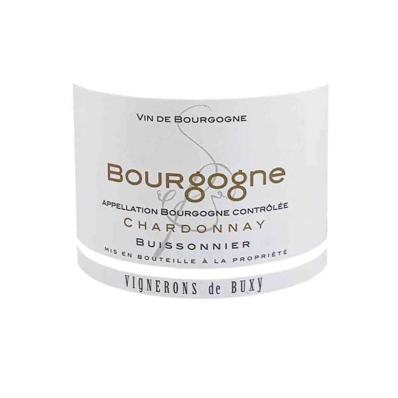 Vin blanc Bourgogne Blanc Chardonnay - Vignerons de Buxy 75cl