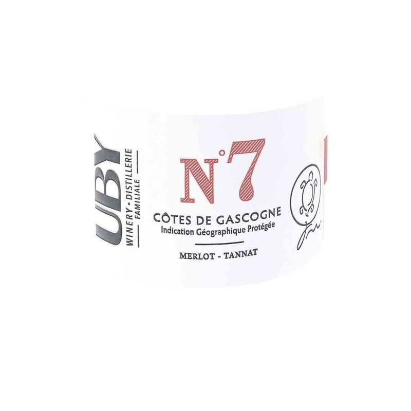 Vin rouge UBY n°7 - Merlot-Tannat 75cl