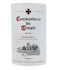Vin rouge Bordeaux Pomerol - Commanderie du Temple 75cl