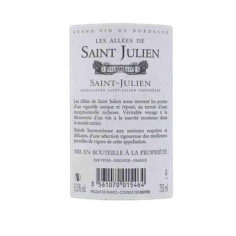 Saint-Julien - Les Allées de Saint-Julien 75cl