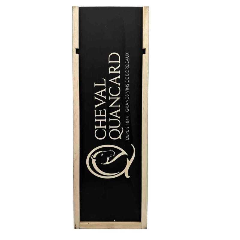 Magnum Bordeaux Réserve - Cheval Quancard-Caisse bois Black150cl