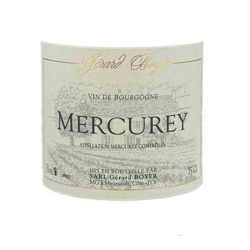 Vin blanc Bourgogne Mercurey Blanc - Maison Boyer 75 cl