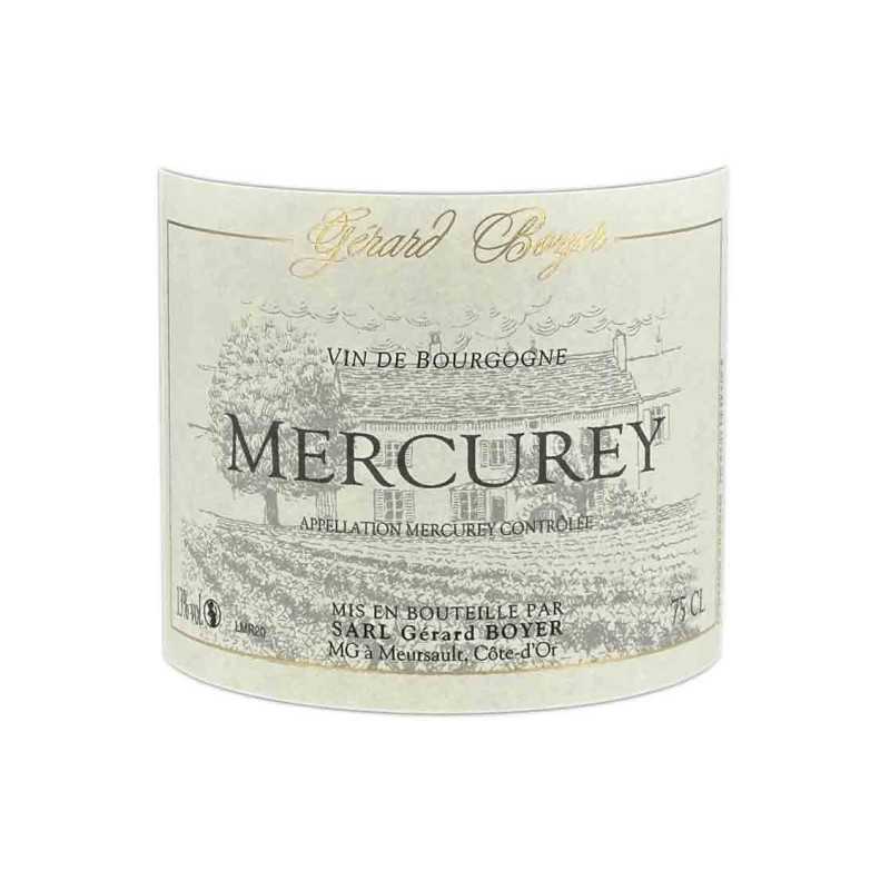 Vin Rouge Bourgogne Mercurey Rouge- Maison Gérard Boyer 75cl