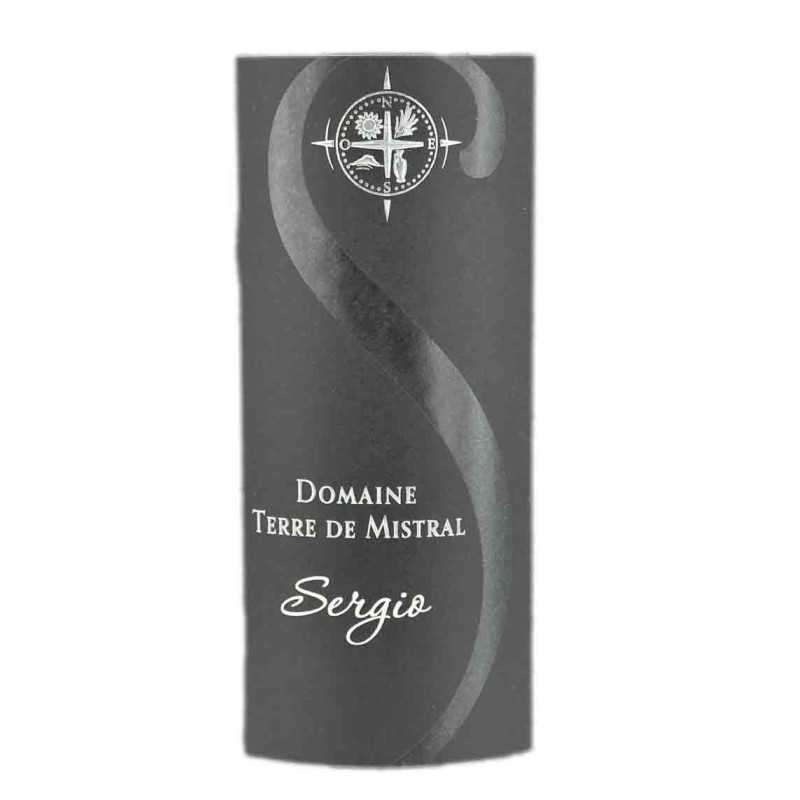 Vin rouge IGP Méditerranée- Cuvée Sergio Rouge - Domaine Terre de Mistral 75cl