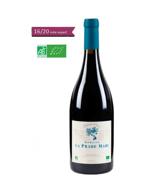 Vin rouge Bio Chant de l'Olivier - Domaine Prade Mari 75cl