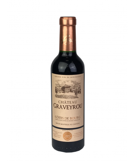 Vin Bordeaux Côte de Bourg - Château Graveyrou 37,5cl