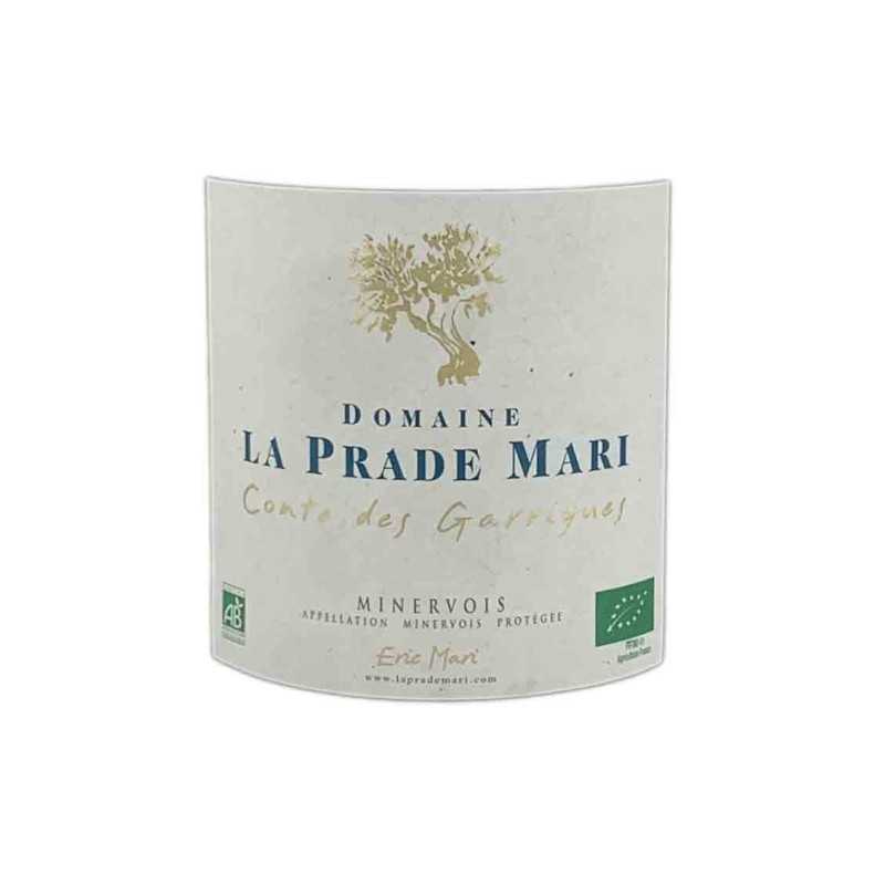 Vin rouge Bio Conte des Garrigues- Domaine Prade Mari 75cl
