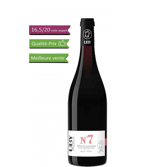 Vin rouge UBY n°7 - Merlot-Tannat 75cl