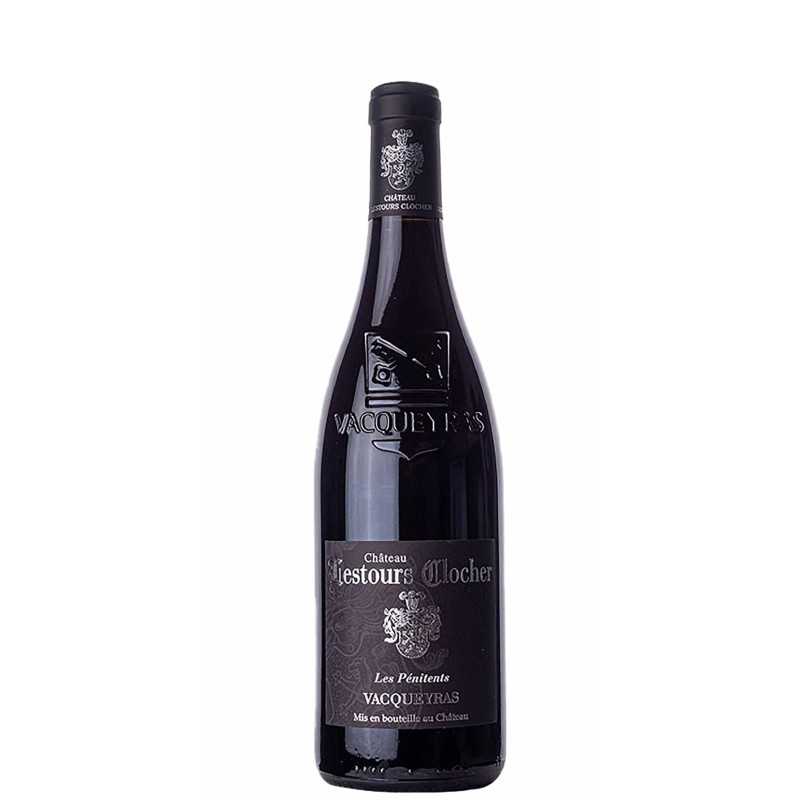 Vin Rouge-Rhône-Vacqueyras - Château Lestours Clocher - Les Pénitents 75cl