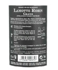 Vin Bordeaux Rouge Graves - LAMOTTE ROBIN 75cl