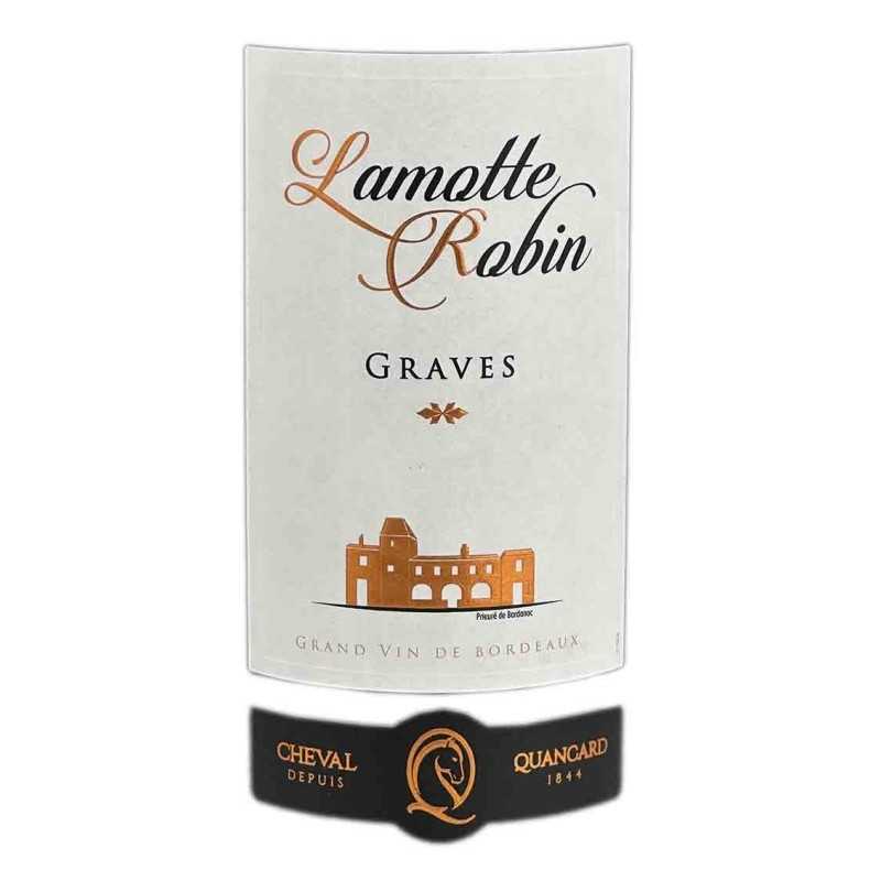 Vin Bordeaux Rouge Graves - LAMOTTE ROBIN 75cl