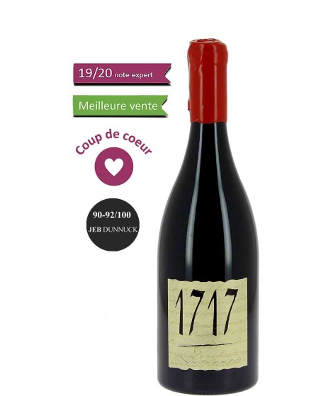 Vin Rouge-Rhône-Vacqueyras 1717 - Arnoux et Fils 75cl