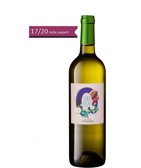 Zéro Degré Claouset- Vin blanc sans alcool - Vignobles Siozard 75cl