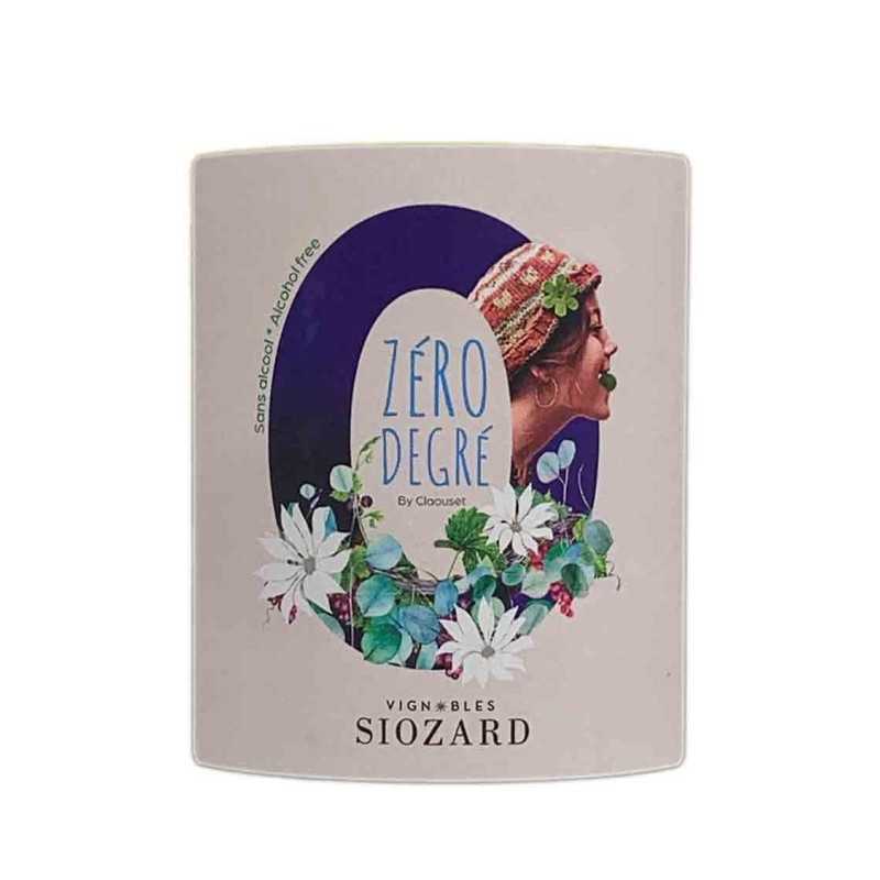 Zéro Degré Claouset- Vin blanc sans alcool - Vignobles Siozard 75cl