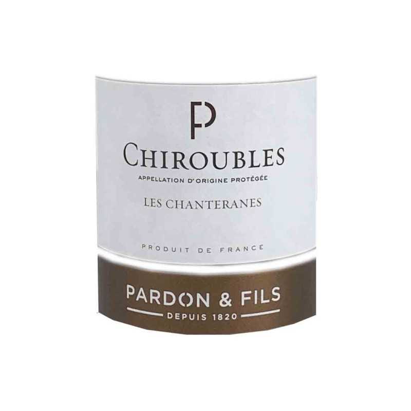 Vin rouge Beaujolais Chiroubles - Les Chanteranes- Pardon & Fils 75cl