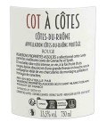 Vin rouge Côtes du Rhône - Cot à Côtes 75cl