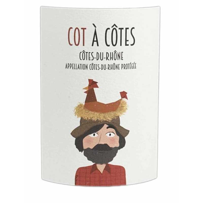 Vin rouge Côtes du Rhône - Cot à Côtes 75cl