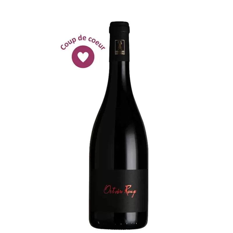 Vin rouge Octobre Rouge BIO -Château de Valcombe