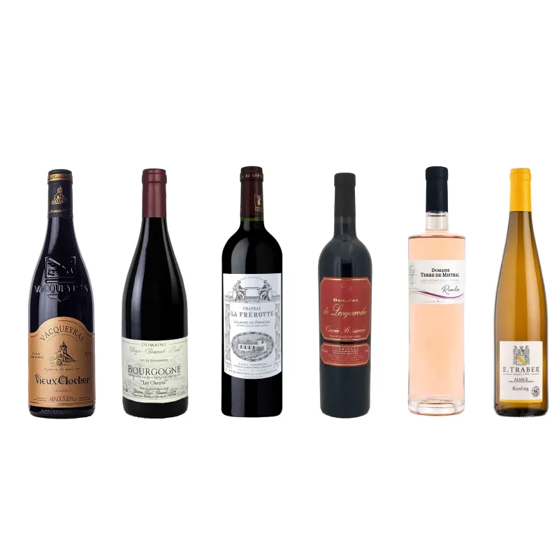 Coffret vin Découverte sélection 6 Bouteilles
