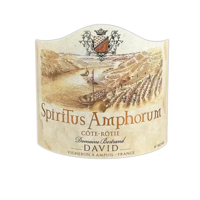 Une Côte Rôtie Spiritus Amphorum Bertrand David au meilleur prix.