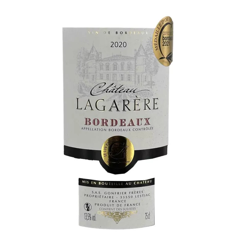 Coffret œnologique en cuir avec un vin de Bordeaux au  meilleur prix