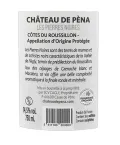 Vin blanc Côtes du Roussillon Pierre Noires de Péna au meilleur prix